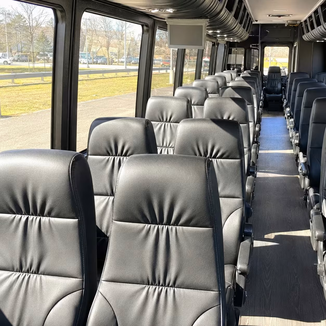 30 passenger minibus interior