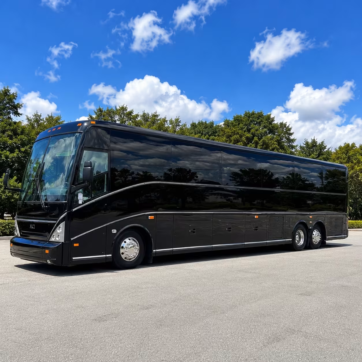 charter bus rentals from tlh airport for tallahassee weddings