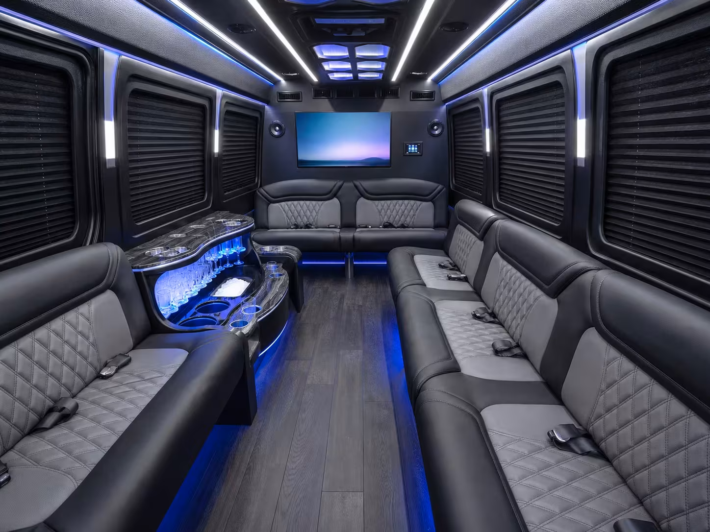 sprinter limousine inside