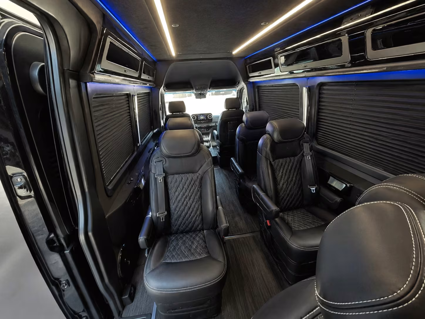 sprinter van with driver interior