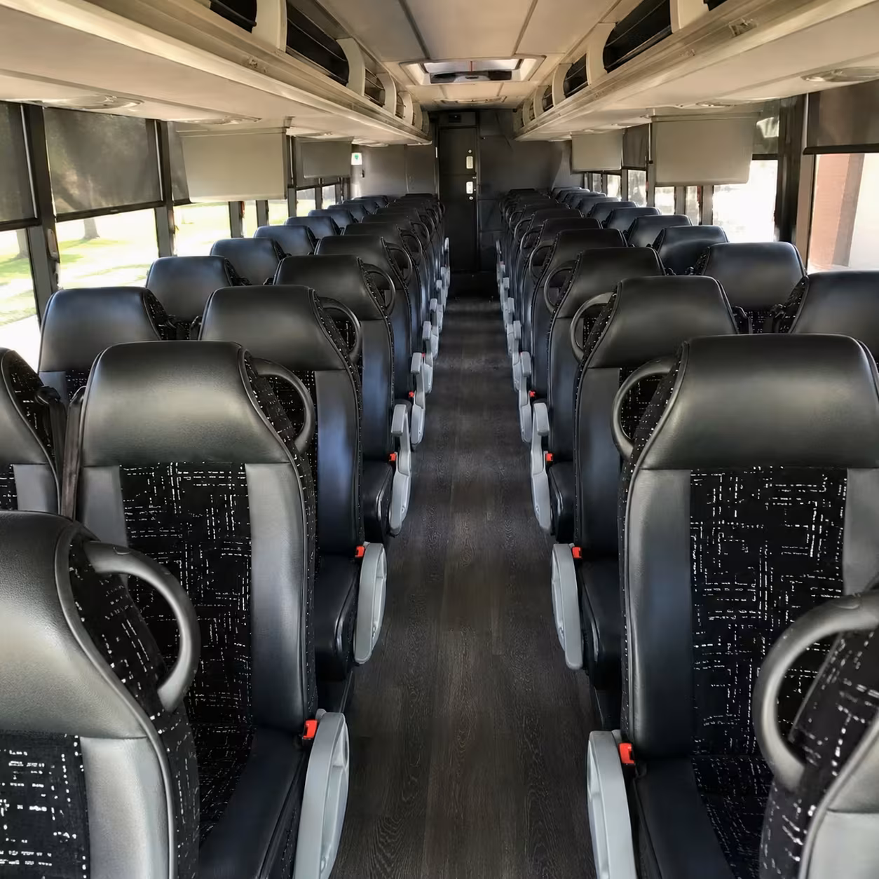 tallahassee charter bus interior